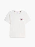 Μπεζ T-Shirt Με Wavy Σημαία  Άνδρες