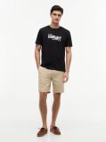 Μαύρο T-Shirt Με Λογότυπο  Άνδρες