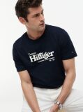 Μπλε T-Shirt Με Λογότυπο  Άνδρες