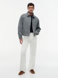 Multi Stripe Denim Jacket  Men