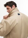 Beige New York Label Relaxed Car Coat  Men