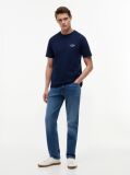 Blue Back Logo Jersey T-Shirt  Men