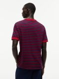 Multi Stripe Textured Jersey T-Shirt  Men
