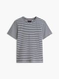 Multi Smart Casual Mercerised Stripe T-Shirt  Men