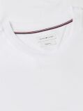 White Wavy Flag Back Graphic Jersey T-Shirt  Men