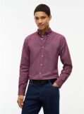 Red TH Flex Regular Fit Geometric Shirt  Men