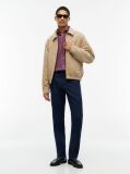 Red TH Flex Regular Fit Geometric Shirt  Men