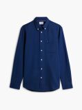 Blue Regular Fit Chambray Shirt  Men