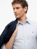 Blue Regular Fit Dobby Button-Down Shirt  Men