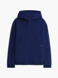 Blue Performance Relaxed Polar Fleece Zip-Thru Hoody  Men