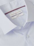 Blue Slim Fit Micro Print Poplin Shirt  Men