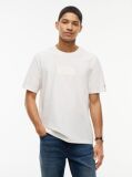 Beige Logo Graphic T-Shirt  Men