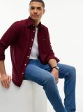 Blue Denton Slim Straight Faded Jeans  Men