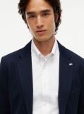 White Performance New York Label Slim Fit Jersey Shirt  Men