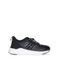 Μαύρο Δετά Sneakers Με Χαμηλό Κόψιμο  Παιδί Unisex
