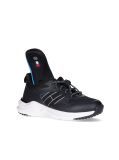 Μαύρο Δετά Sneakers Με Χαμηλό Κόψιμο  Παιδί Unisex