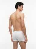 White 3-Pack Signature Repeat Logo Waistband Trunks  Men
