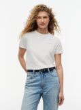 White 1985 Collection Crew Neck T-Shirt  Women