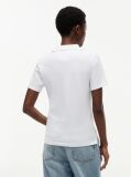 White 1985 Slim Pique Polo  Women