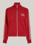 Red Sport Varsity Zip-Thru Track Jacket  Women