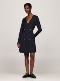 Multi Double Breasted Wrap Mini Dress  Women