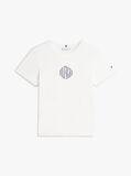 Beige Logo Crew Neck T-Shirt  Women
