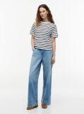 Multi Boxy T-Shirt Με Πλέξη Interlock  Γυναίκες