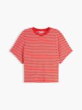Multi Batwing Sleeve Crew Neck T-Shirt  Women