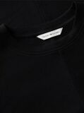 Black Batwing Sleeve Crew Neck T-Shirt  Women