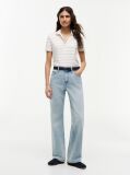 Multi Regular Fit Pique Henley Polo Shirt  Women