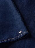 Blue Regular Ruffle Cap Sleeve Denim Shirt  Women