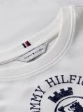 Άσπρο T-Shirt Σε Στενή Γραμμή Με Εφέ Washed  Γυναίκες