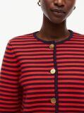 Multi Gold-Tone Button Boxy Cardigan  Women