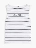Multi Slim Boat Neck Tank Top  Women