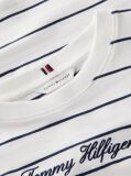 Multi Logo Embroidery Relaxed Crew Neck T-Shirt  Women