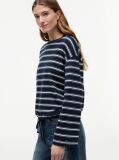 Multi T-Shirt Με Μακρύ Μανίκι Κορδόνι Και Ρίγες  Γυναίκες