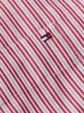 Multi Oversized Fit Flag Embroidery Poplin Shirt  Women