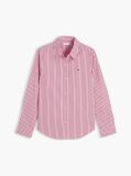 Multi Regular Fit Flag Embroidery Poplin Shirt  Women