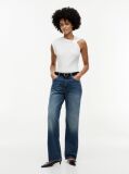 White Knot Textured Jersey Sleeveless Top  Women