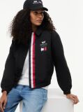Black TH x Cadillac Formula 1® Team Logo Coach Jacket  Women