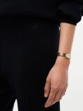 Black Travel Regular Trousers With Silk  Women