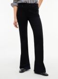 Black Luna Mid Rise Flared Black Jeans  Women