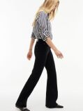 Black Luna Mid Rise Flared Black Jeans  Women