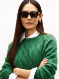 Brown Cat Eye Sunglasses  Women