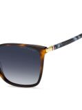 Brown Flexible Hinge Cat Eye Sunglasses  Women