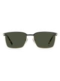 Multi Modern Preppy Square Sunglasses  Men