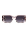 Pink Logo Plaque Rectangular Sunglasses  Women