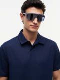 Blue Signature Mask Sunglasses  Men