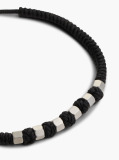 Black Black Adjustable Sliding Knot Bracelet  Men