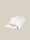 White Unisex Invisible footie socks 2 pack  Unisex